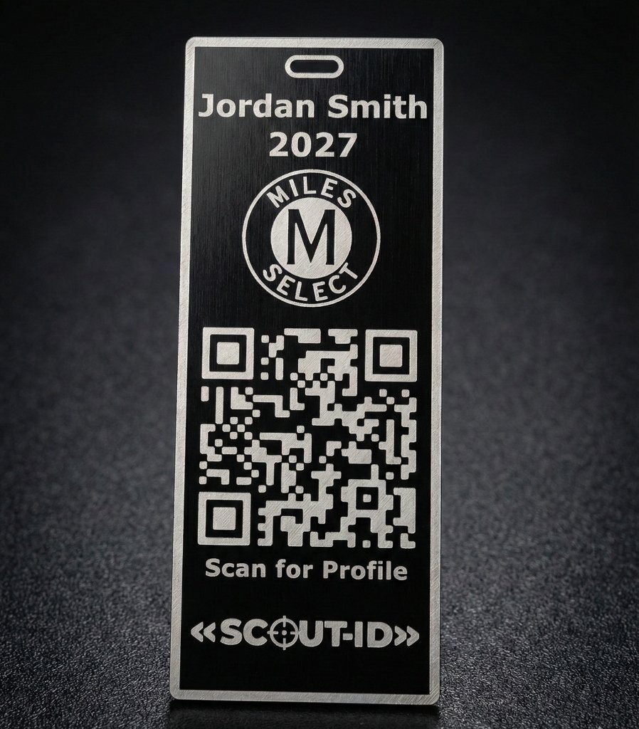 ScoutID Bag Tag Closeup